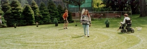 grass labyrinth