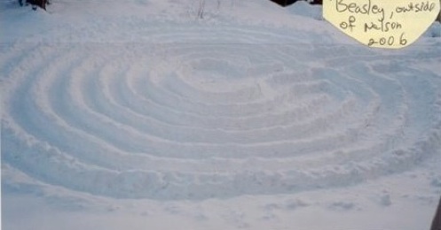 Snow labyrinth 3