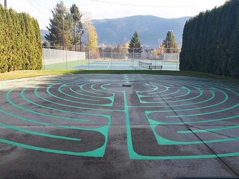 Castlegar labyrinth