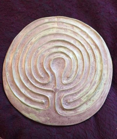 Clay labyrinth